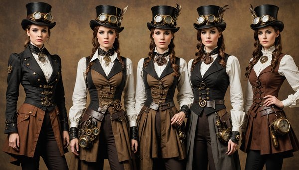 Elevate your look with distinctive steampunk fashion styles
